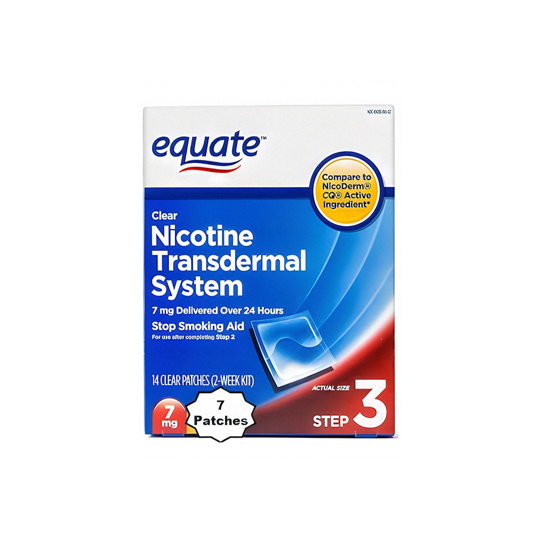 Equate Step Three 7 Day Nicotine Patches