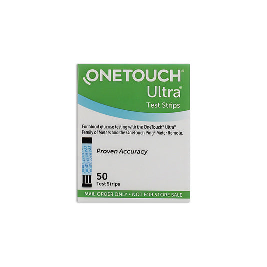 One Touch Ultra 50 Count NFR/Mail Order ONLY Test Strips