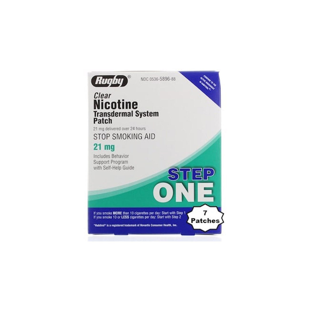 Rugby Step One 7 Day Nicotine Patches
