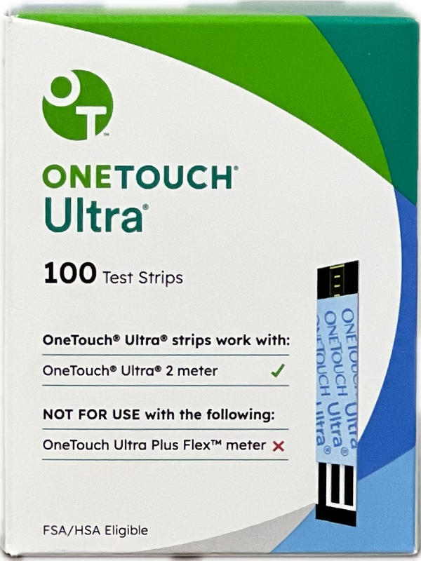 Sell One Touch Ultra 100 Count Test Strips for Cash