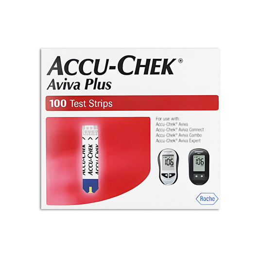 Accu-Chek Aviva Plus 100 Count Box Test Strips