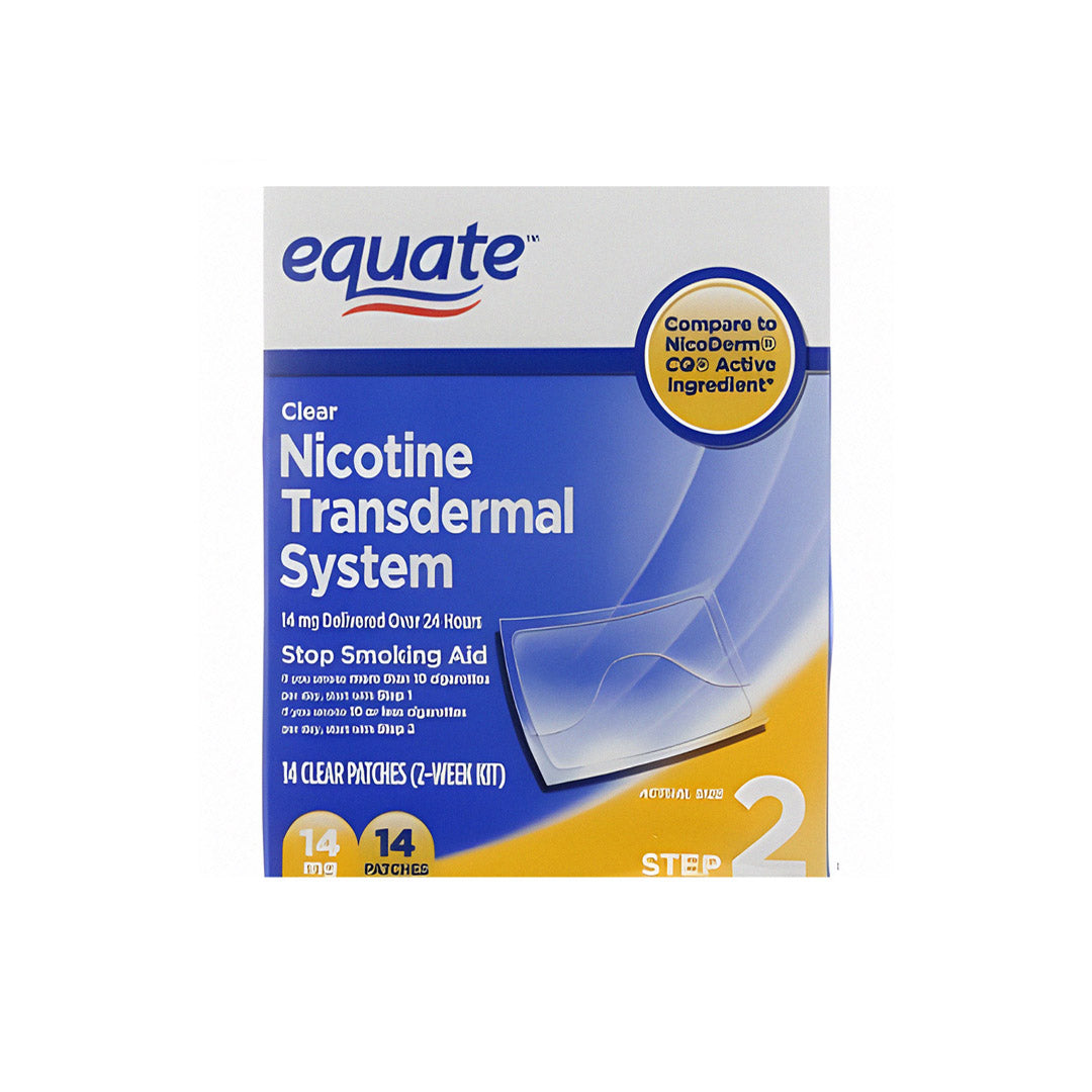 Equate Step Two Nicotine 14 Day Patches