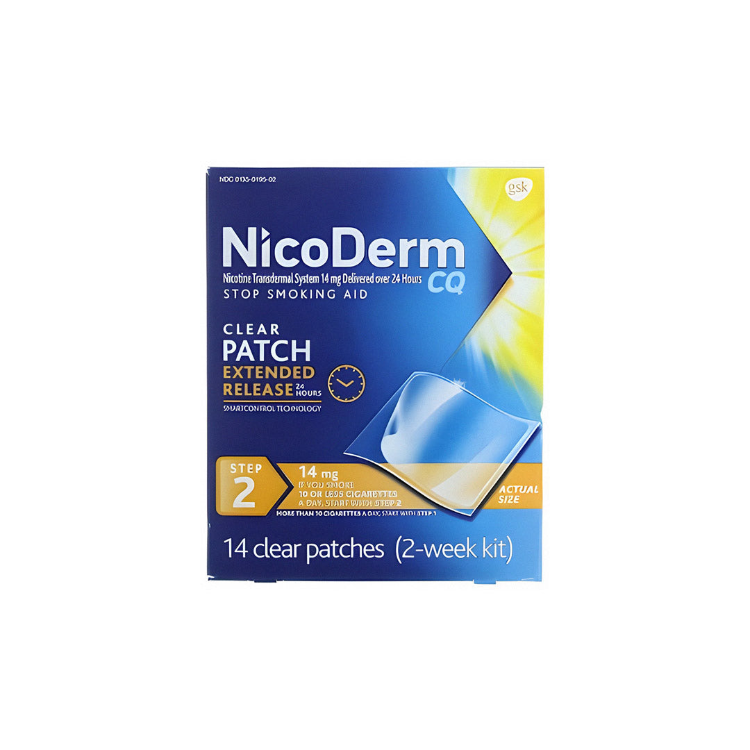 NicoDerm Step Two 14 Day Nicotine Patches