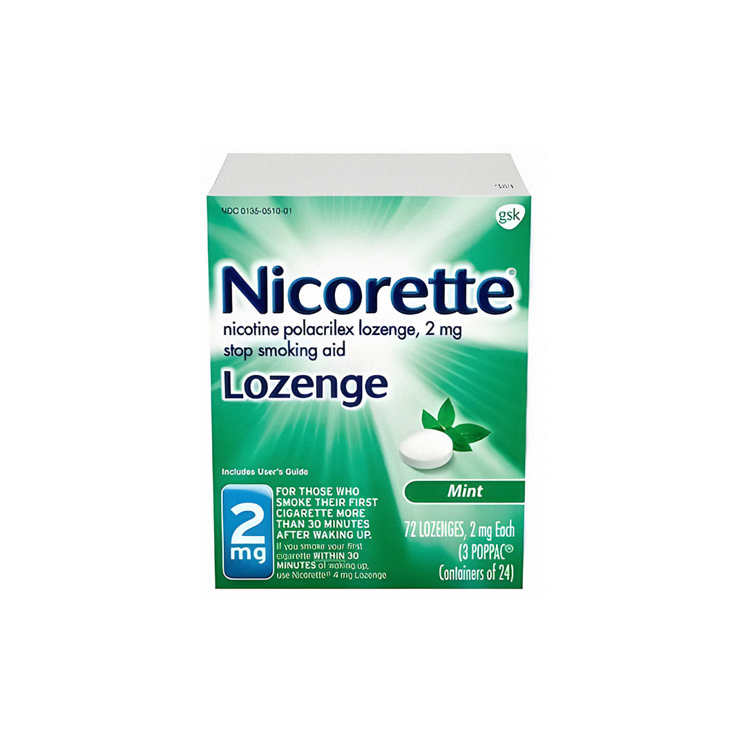 Nicorette Nicotine Lozenges 72 Count