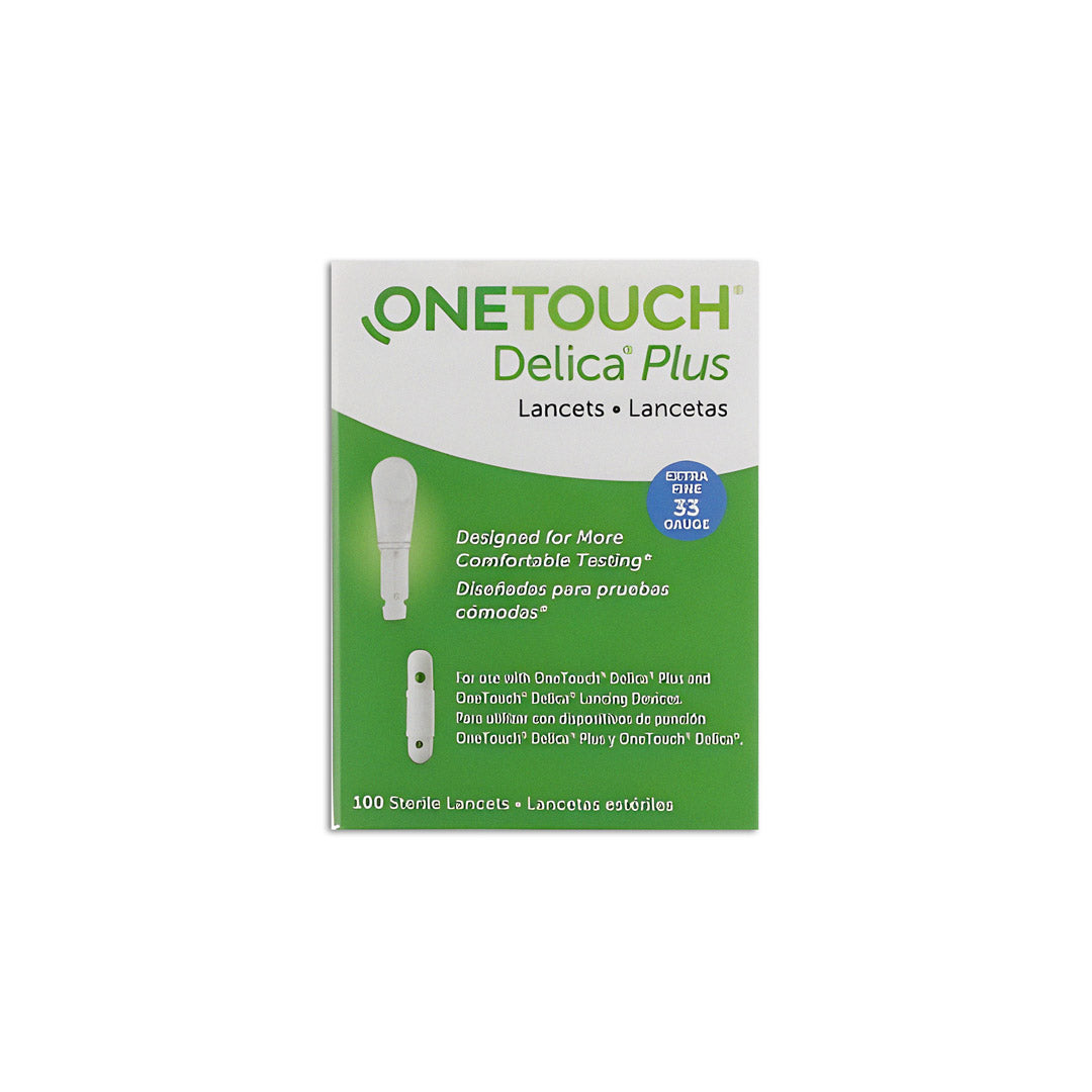 One Touch Delica 33 Gauge Lancets