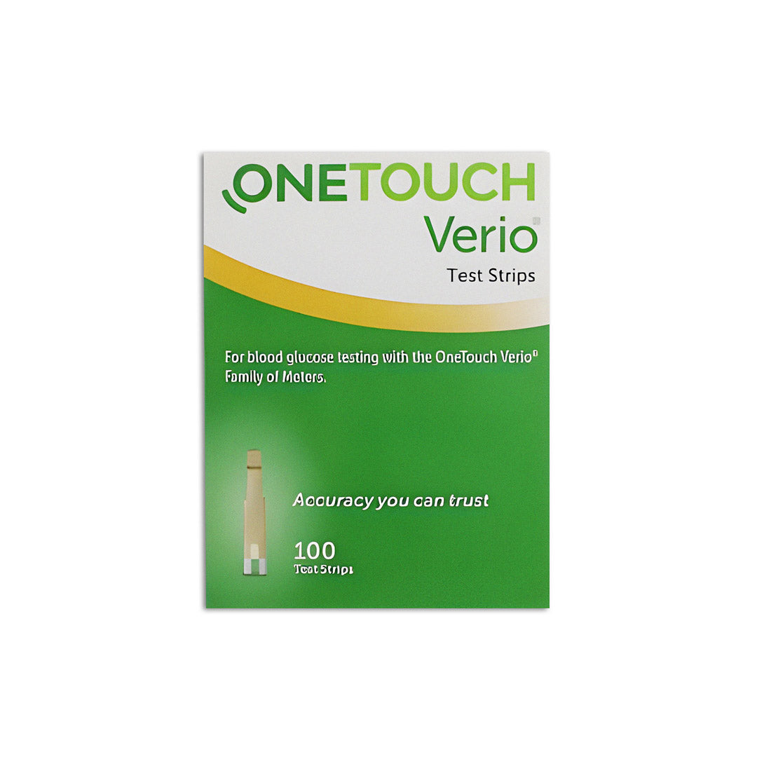 One Touch Verio 100 Count Test Strips